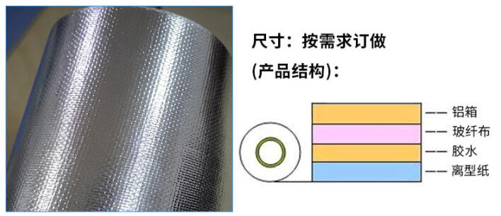 玻纤布铝箔胶带